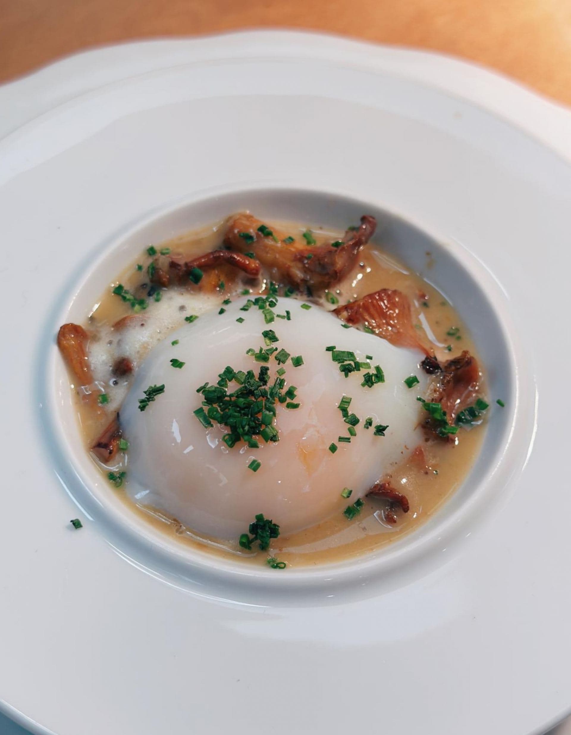 Full Season Mushrooms, Poached Egg & Potato Mousse