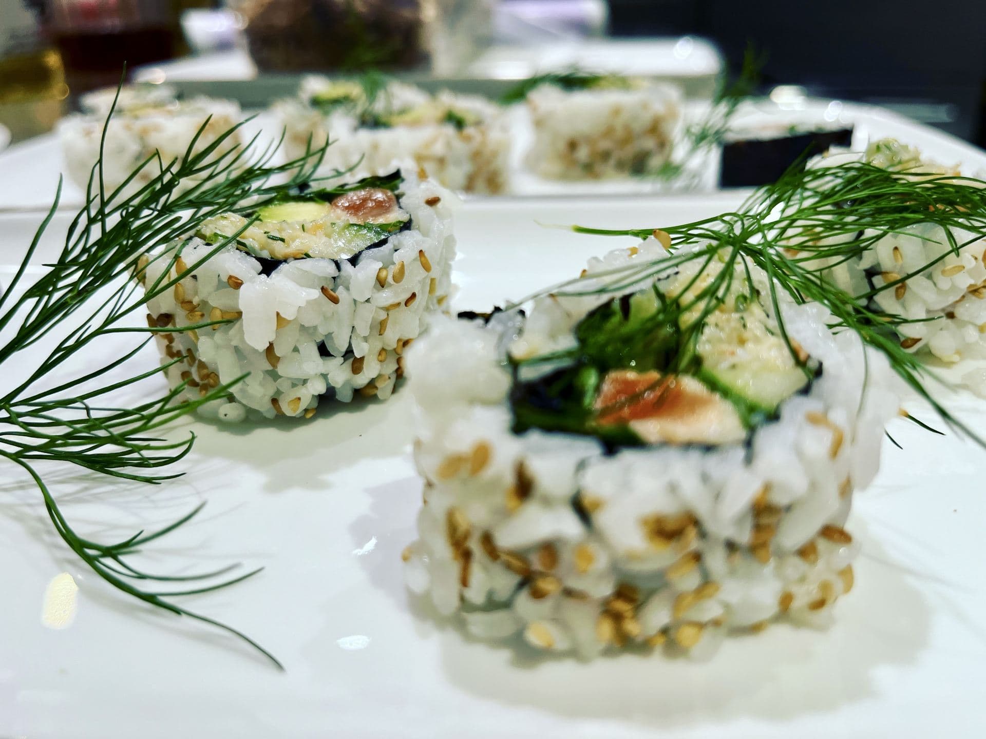 Crispy Rice Seafood Tartare Bites