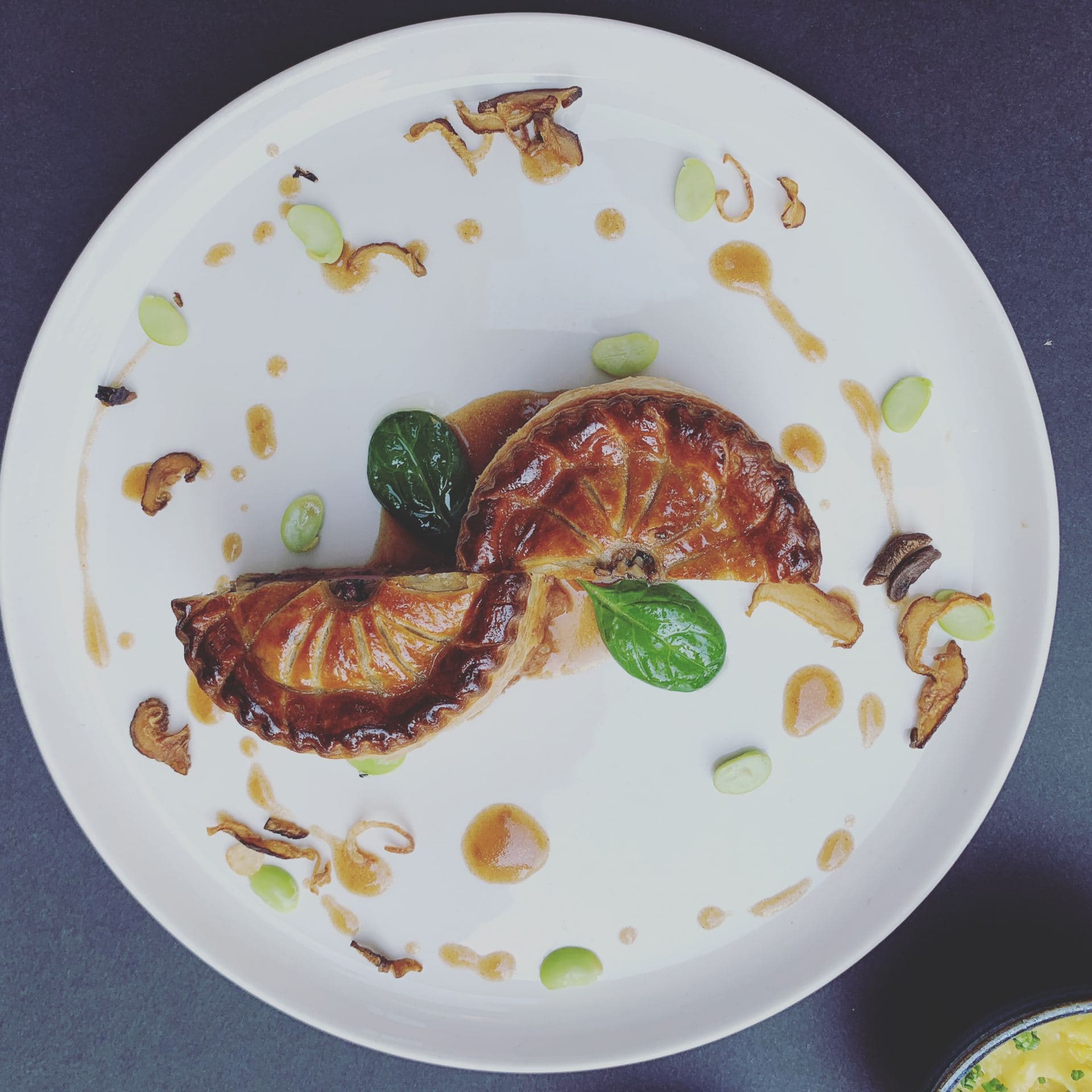 Golden Puff Pastry Hand Pies with Seasonal Mushrooms