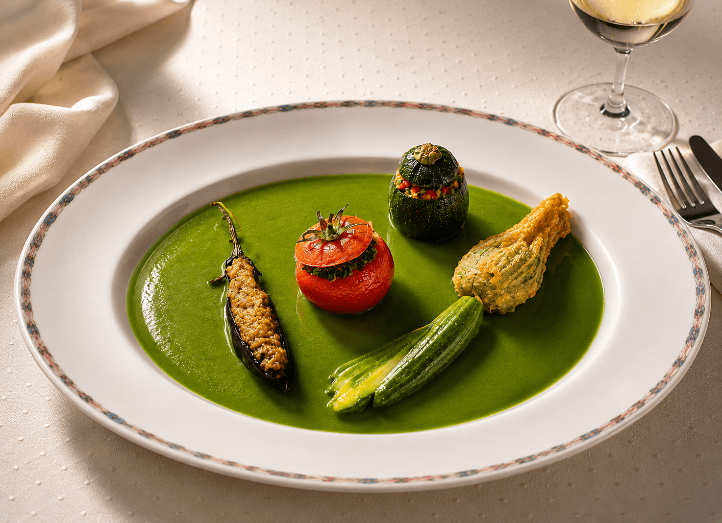 Stuffed Baby Vegetables