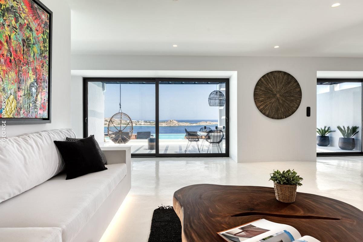 Villa Psarou Beach 1 — luxury villa photo 1