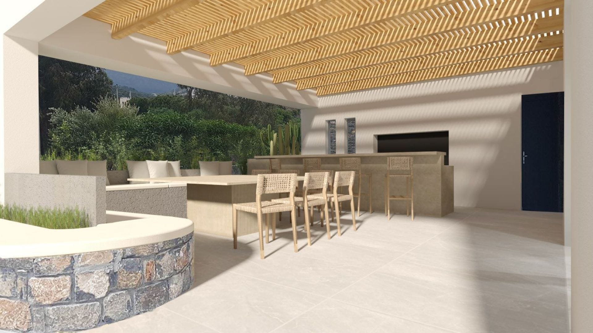 Iremia Seafront Villa — luxury villa photo 1