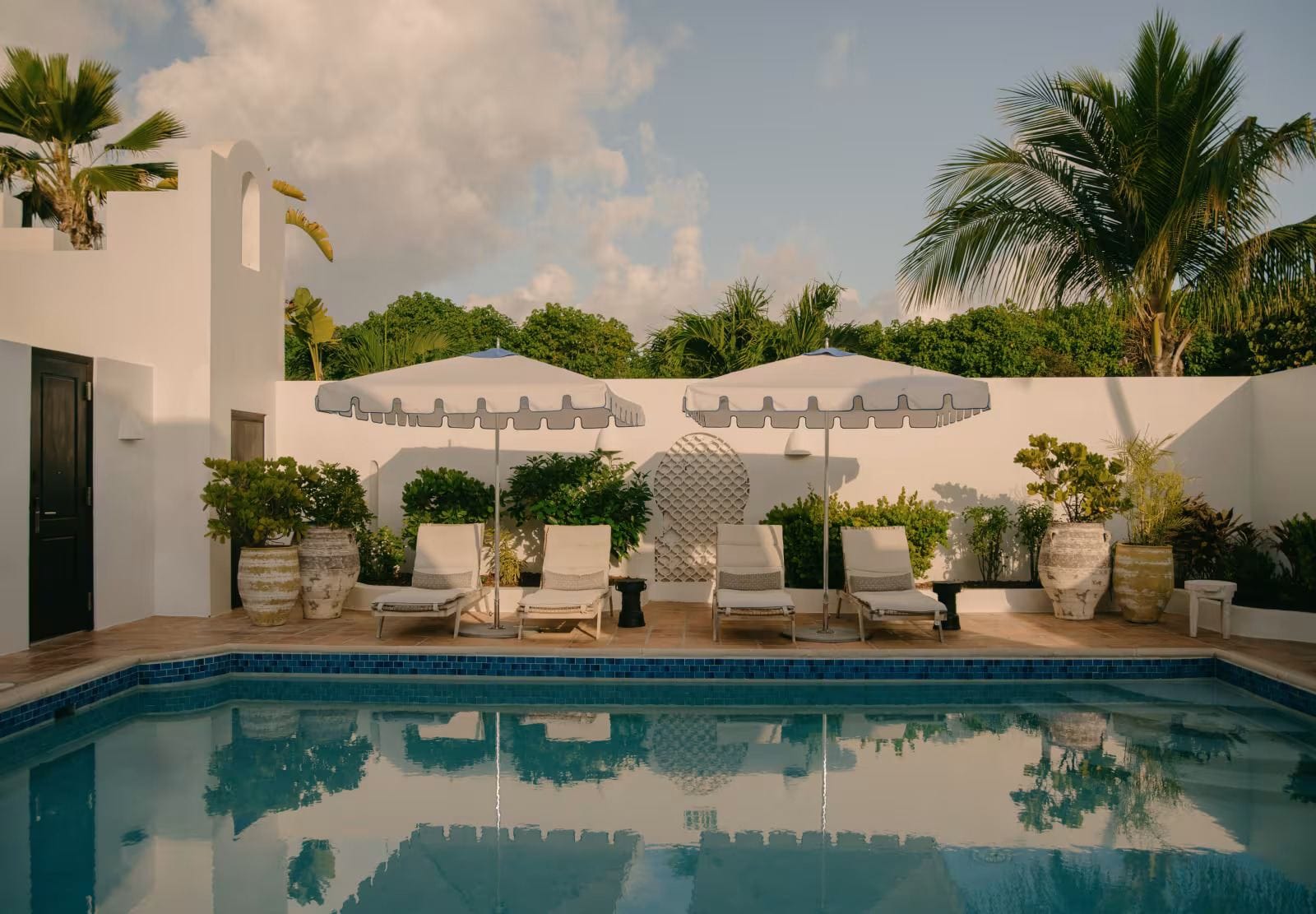 Beachfront Five Bedroom Villa at Cap Juluca — luxury villa photo 1