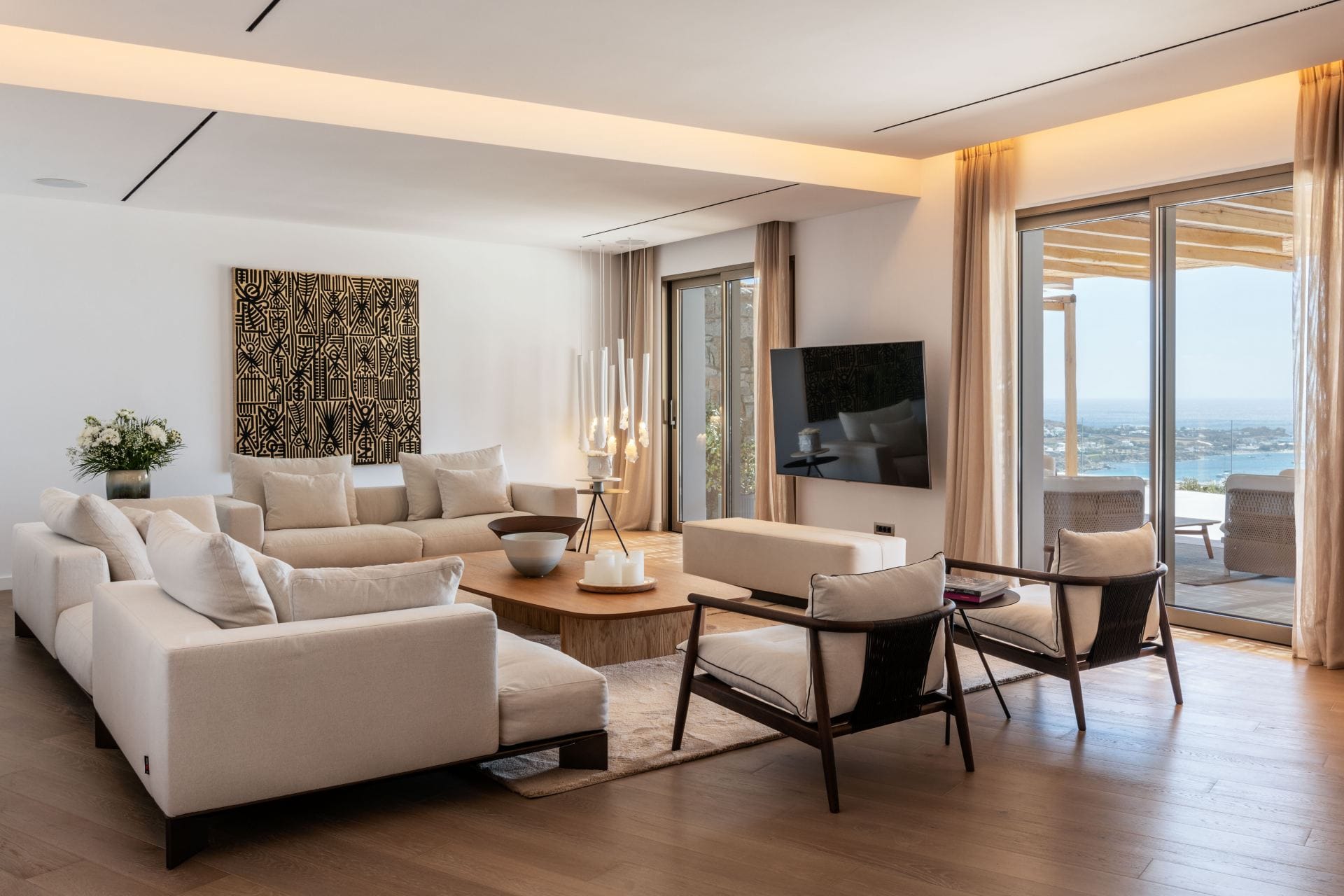 Serenity Psarou Estate — luxury villa photo 1