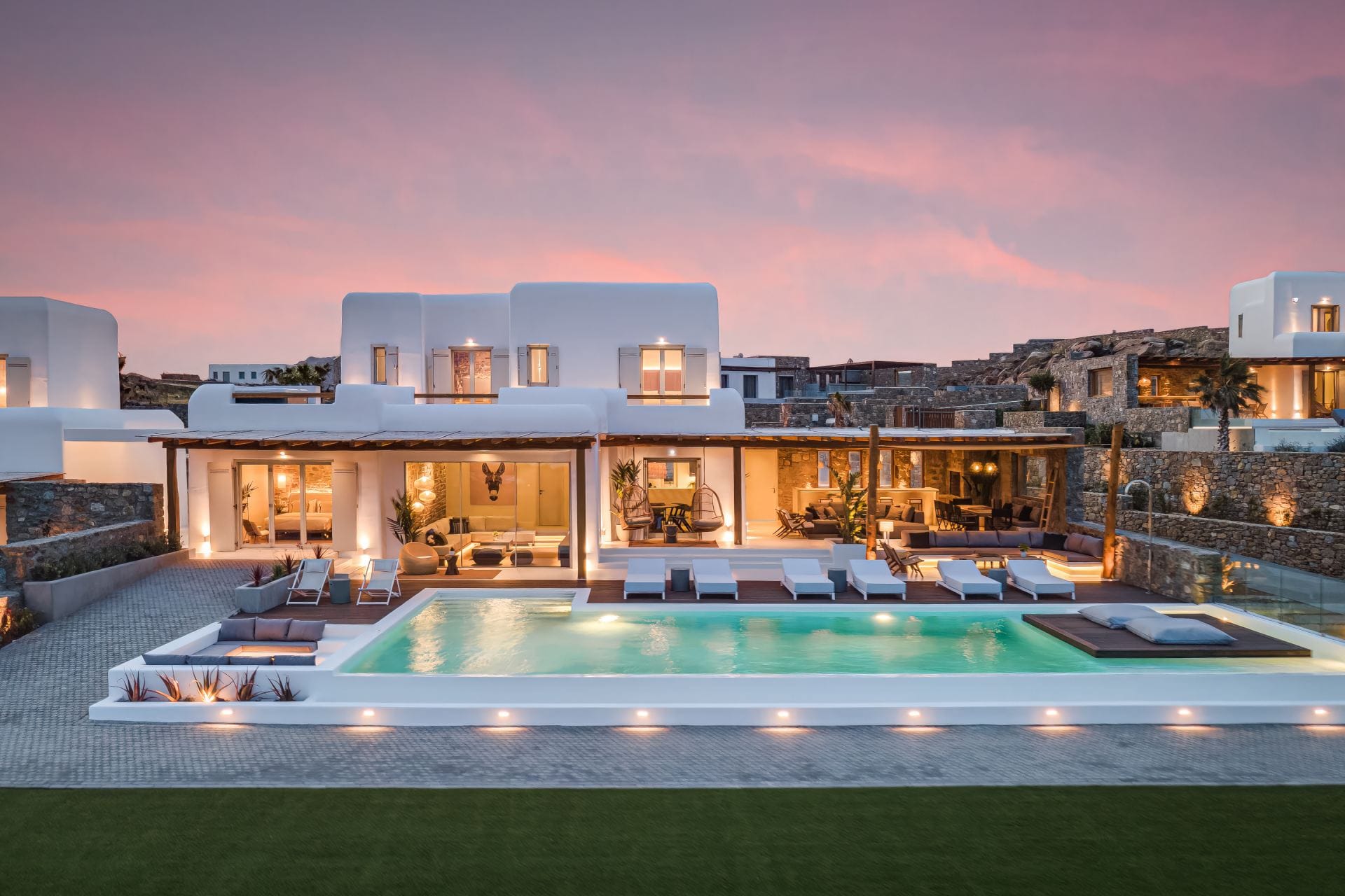 Villa Combo Kalafatis — luxury villa photo 1