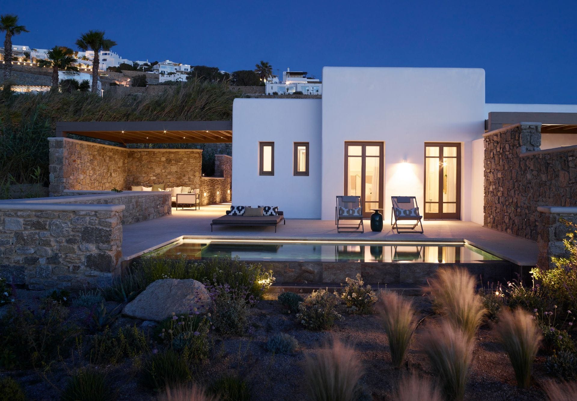 Two Bedroom Villa Sea View with Private Heated Pools — luxury villa photo 1
