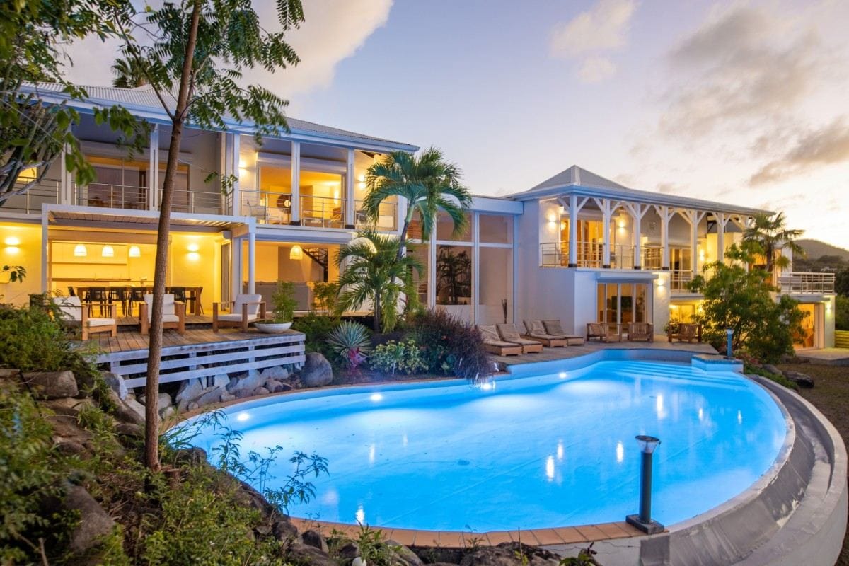 Villa Caye Blanche-Anse Marcel — luxury villa photo 1