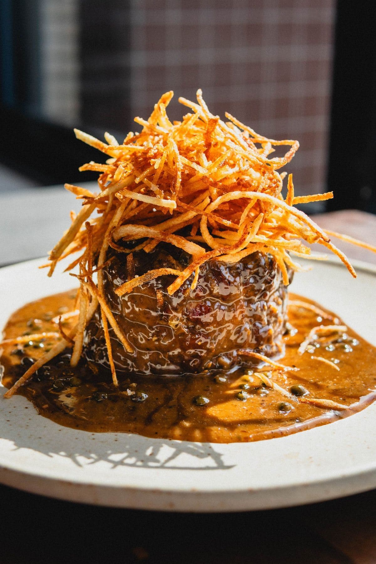 Steak au Poivre