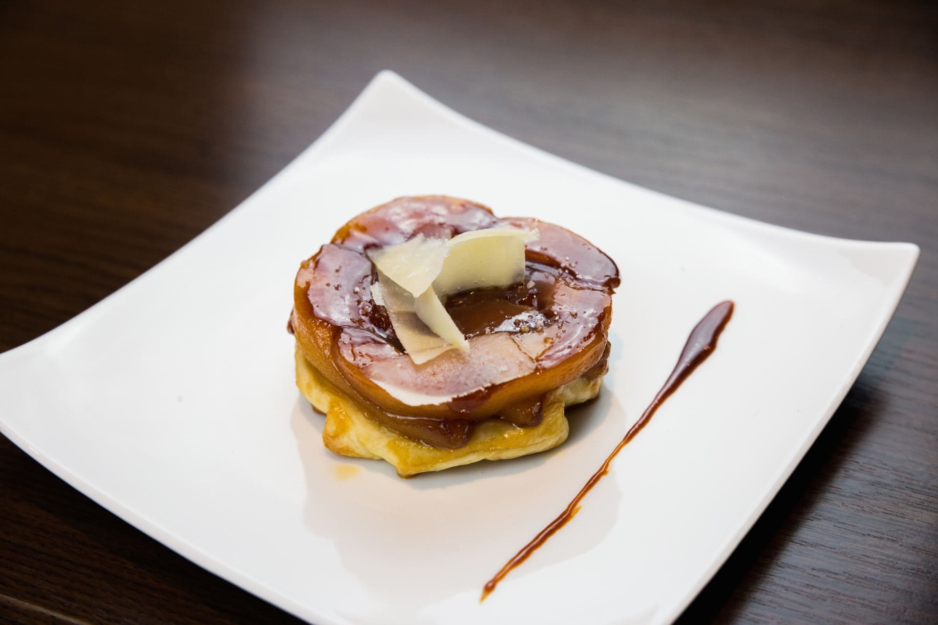 Tatin 2 poires & parmesan