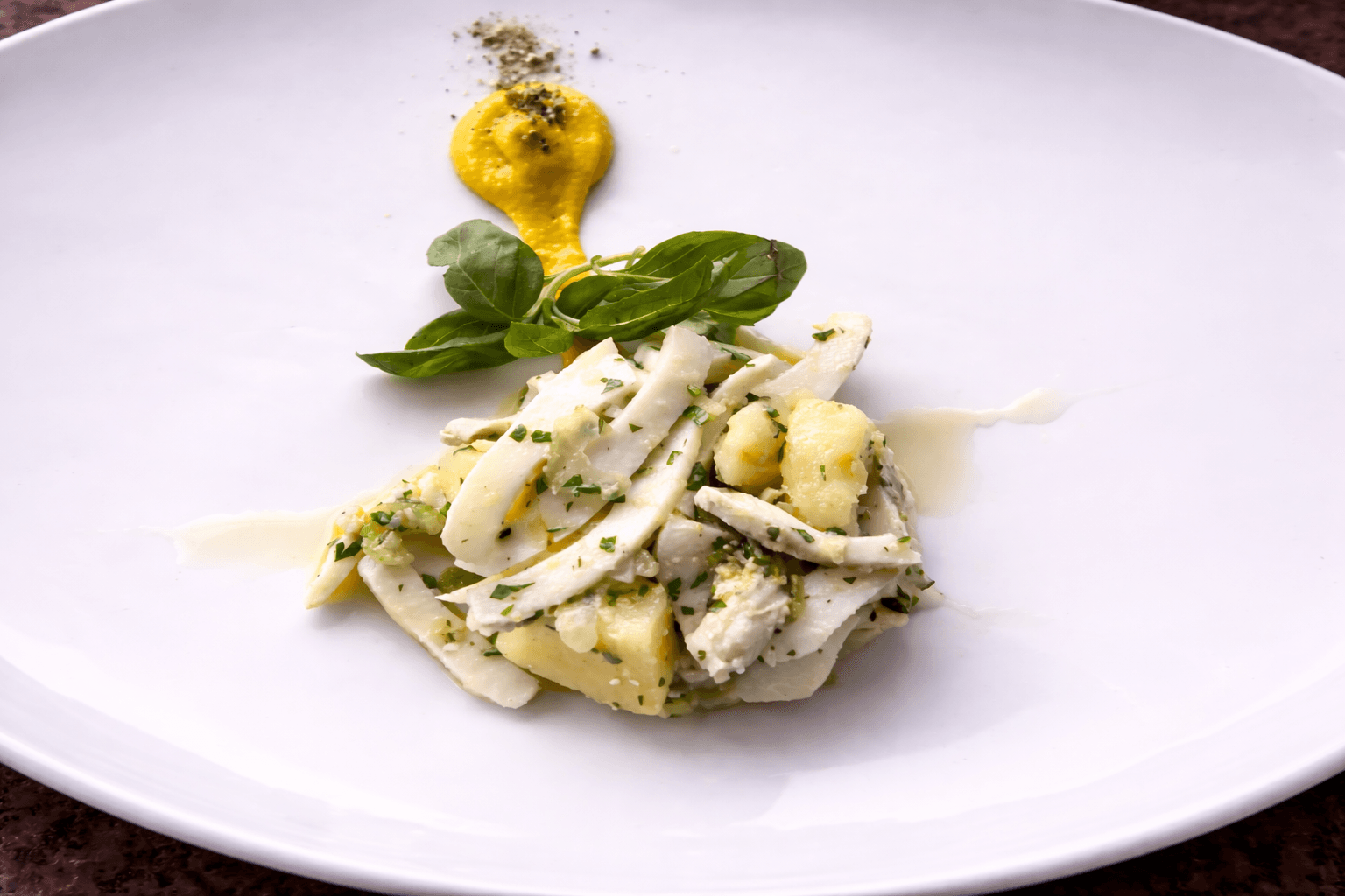 Cuttlefish Potato Salad