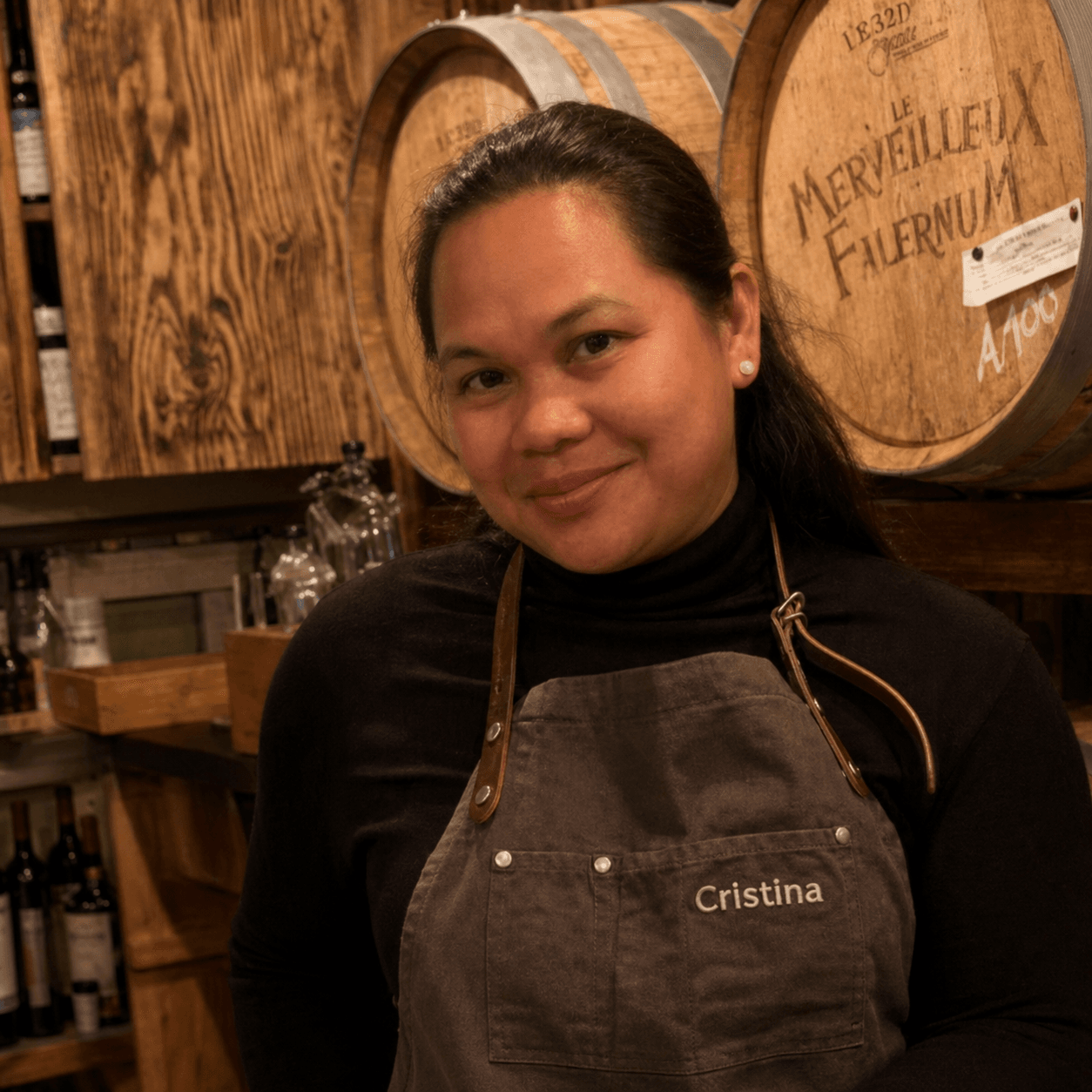 Cristina B — private chef portrait