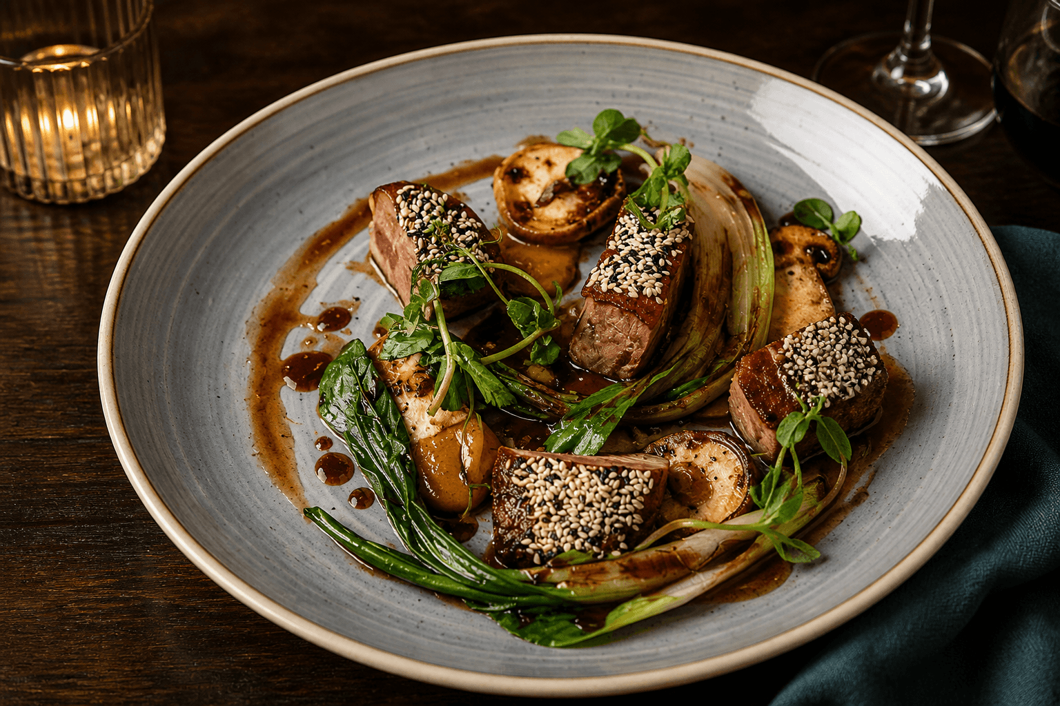 Roasted duck breast