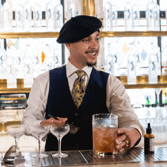 Amiir S. — private butler portrait