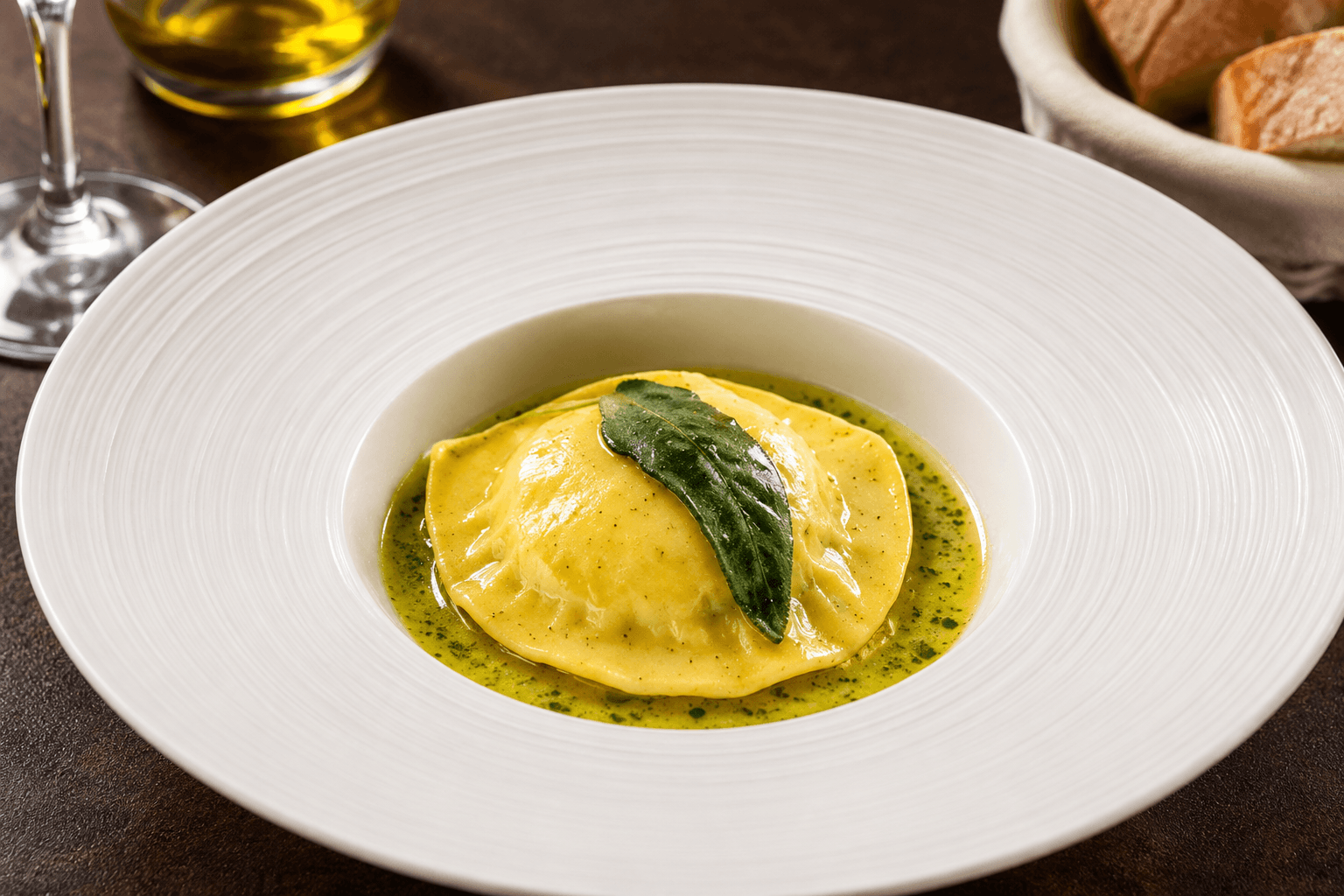 Ravioli Ricotta et Salvia