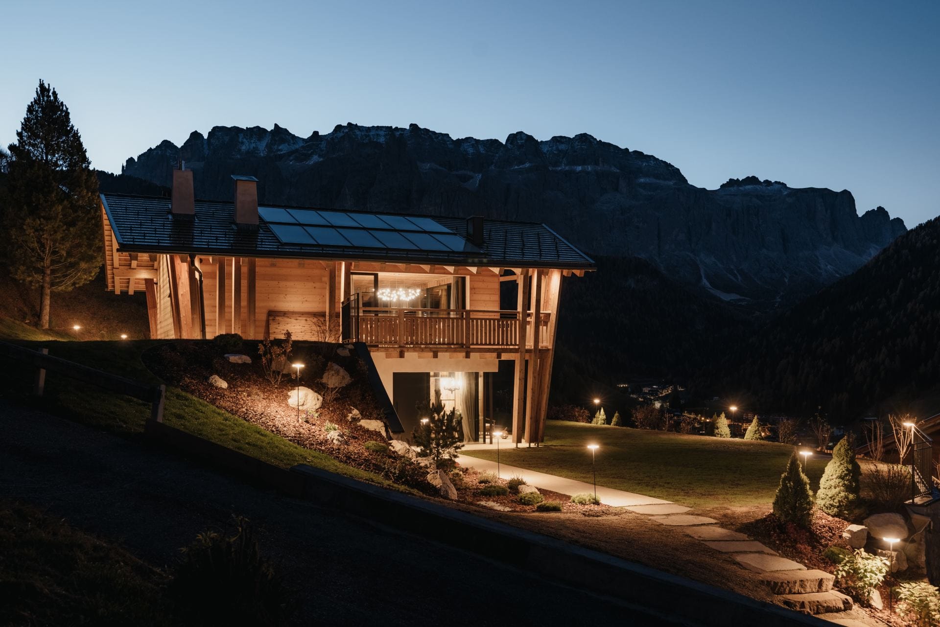 Lum d Or Spa Chalet — luxury villa photo 1