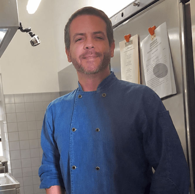 André B — private chef portrait